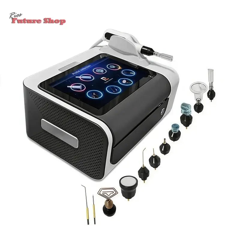 Newest 8 in 1Fusion Plasma Scalp Diamond Stamp Jet Plasma Professional Lase Fibroblast Ozone Wart Spray Pen Removal Salon - Rios Future Shop