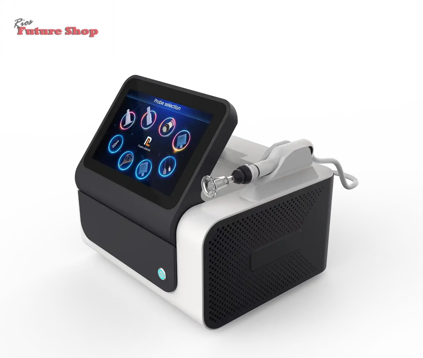 Newest 8 in 1Fusion Plasma Scalp Diamond Stamp Jet Plasma Professional Lase Fibroblast Ozone Wart Spray Pen Removal Salon - Rios Future Shop