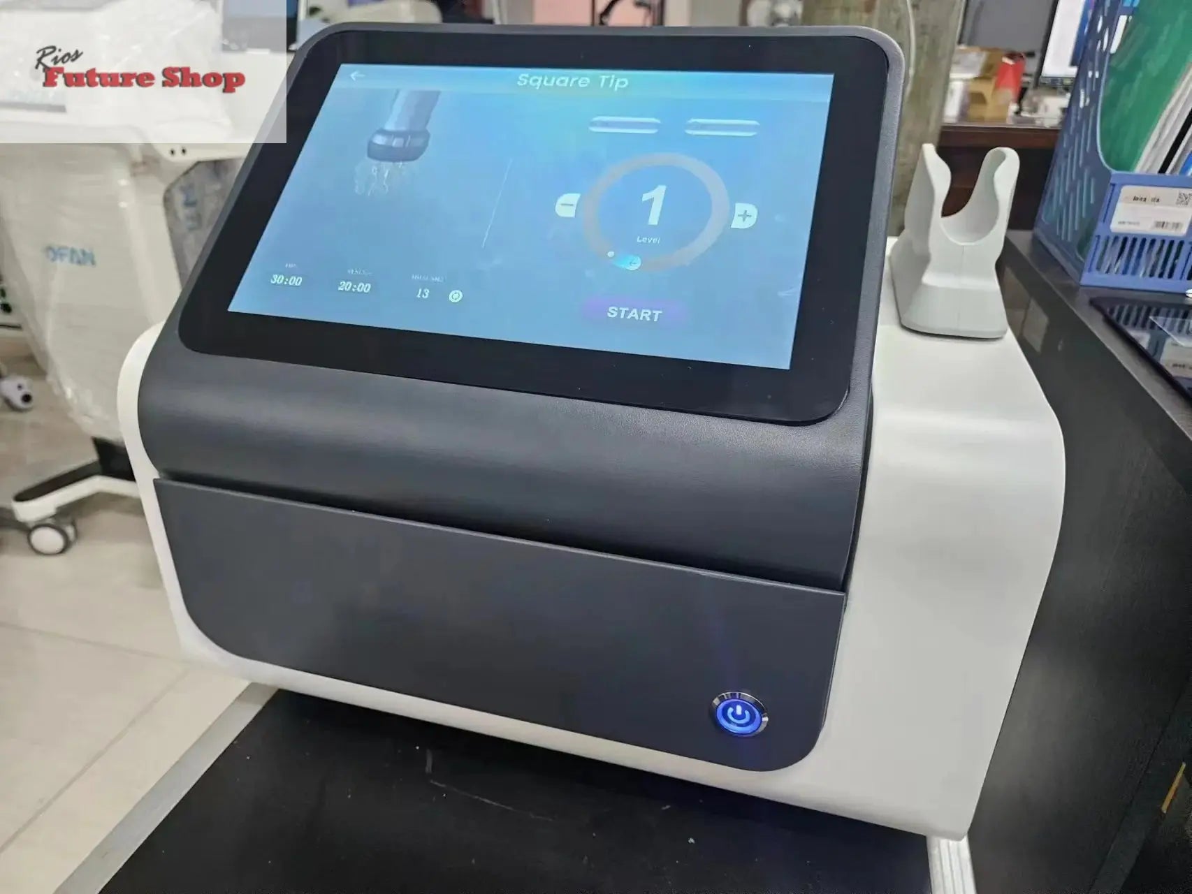 Newest 8 in 1Fusion Plasma Scalp Diamond Stamp Jet Plasma Professional Lase Fibroblast Ozone Wart Spray Pen Removal Salon - Rios Future Shop