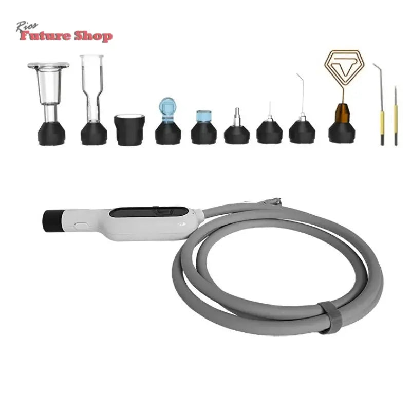 Newest 8 in 1Fusion Plasma Scalp Diamond Stamp Jet Plasma Professional Lase Fibroblast Ozone Wart Spray Pen Removal Salon - Rios Future Shop