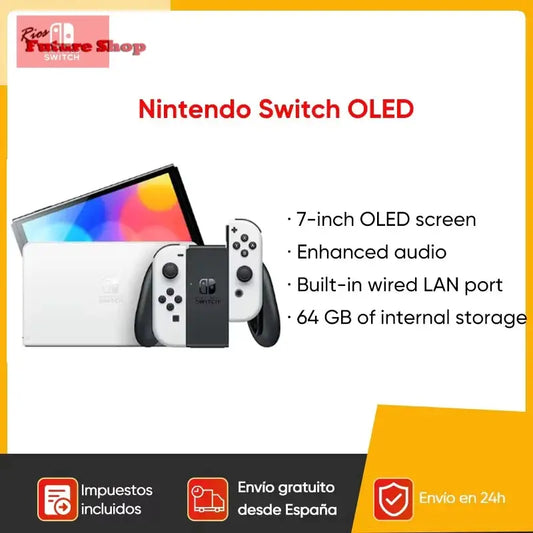 Nintendo Switch OLED Model 7 Inch Screen Video Game - Rios Future Shop