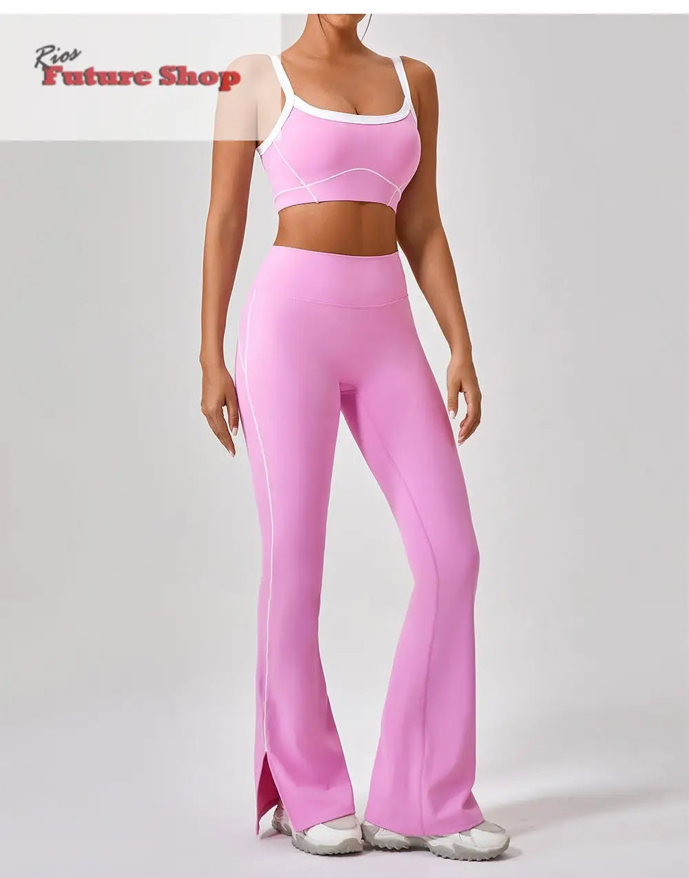 Outdoor Sports Yoga Suits Women's Spaghetti Strap Fitness Set - Rios Future Shop