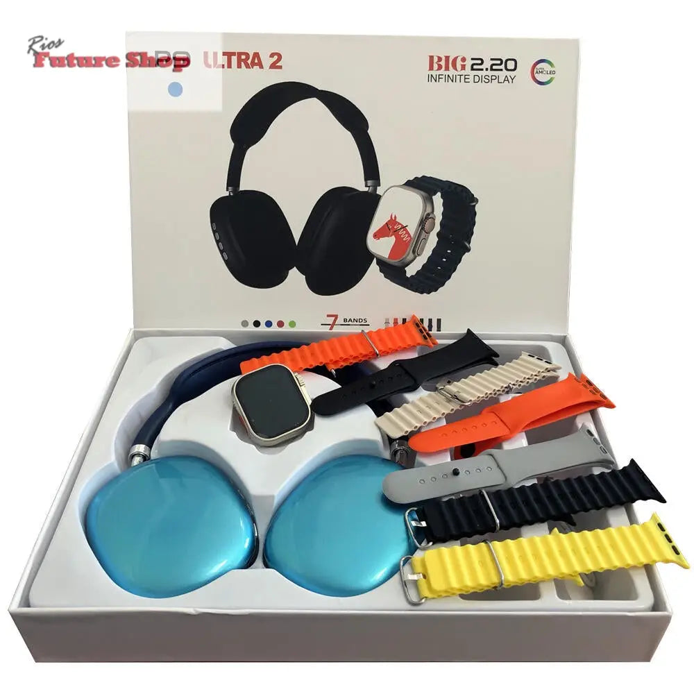 PACK SMART WATCH+AURICULARES DIADEMA Dropea