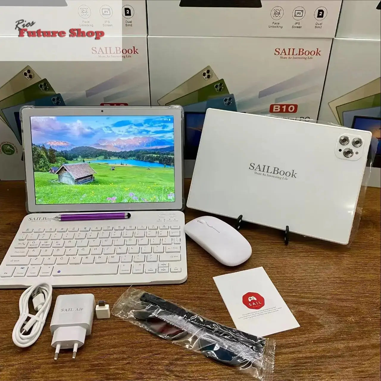 Pack 10.1" OEM Android Tablet+Keyboard+Mouse - Rios Future Shop