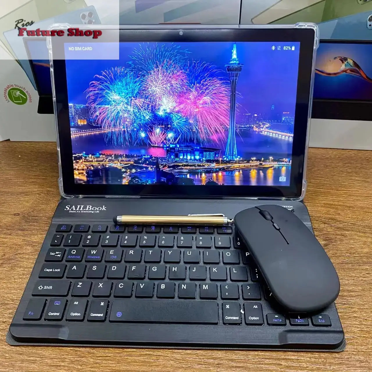 Pack 10.1" OEM Android Tablet+Keyboard+Mouse - Rios Future Shop