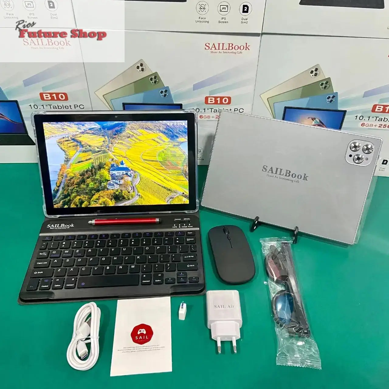 Pack 10.1" OEM Android Tablet+Keyboard+Mouse - Rios Future Shop