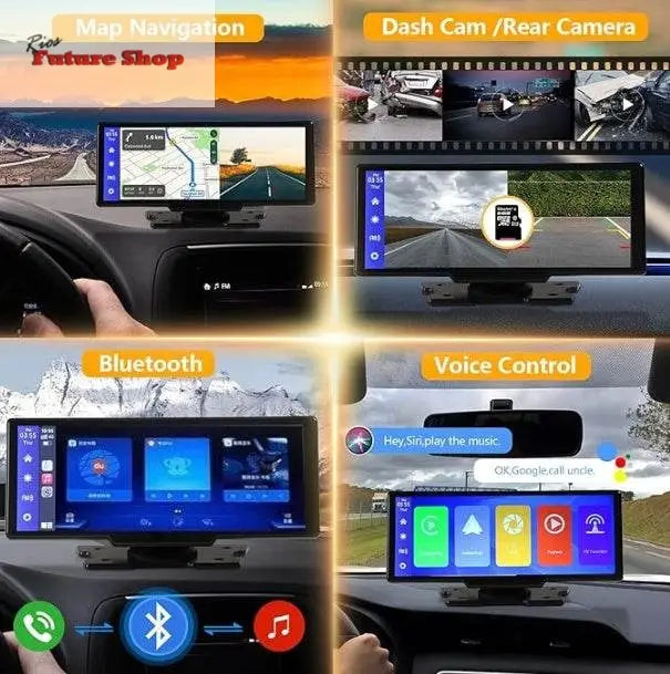 Portable Wireless Carplay With 2.5K Camera CJdropshippimgUSA