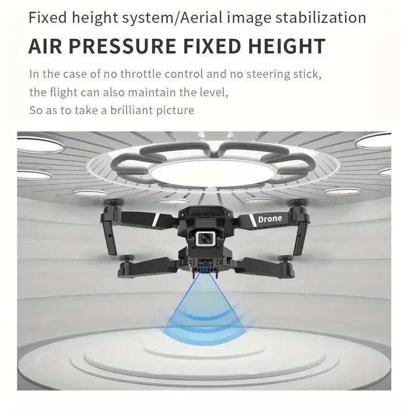 Professional Drone E88 - 4K HD Camera, WiFi FPV &Foldable DSersUSA