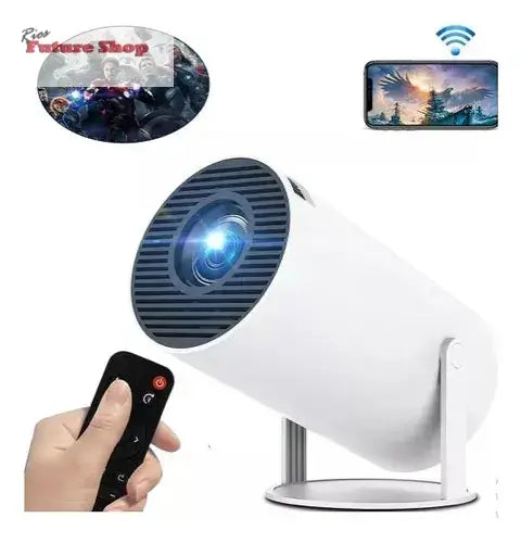 Proyector Android 12 – Cine en casa con inteligencia y estilo Dropea