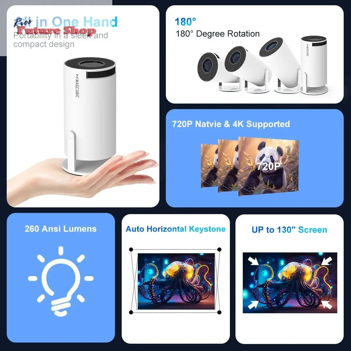 Proyector Portable - Rios Future Shop