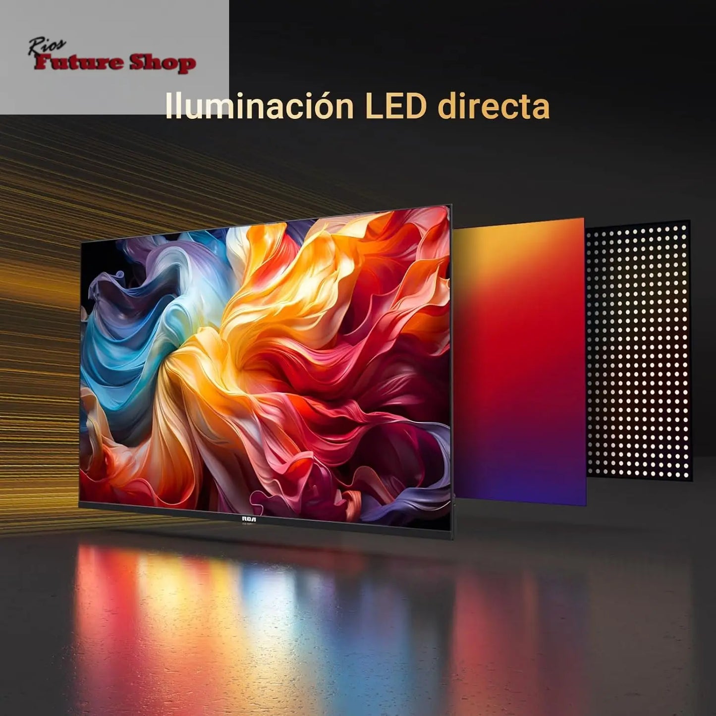 RCA E32 Televisión 32 Pulgadas (81cm) Non Smart LED TV 32" HD,Triple Reducción del Ruido,Modelo de Hotel,Modelo 2024 - Rios Future Shop