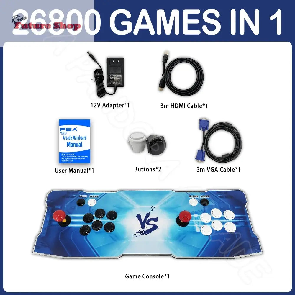 Retro Arcade Game Machine Dual Joystick - Rios Future Shop