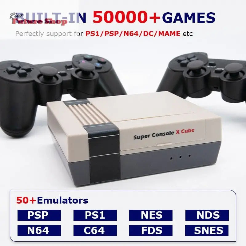Retro Console Super Console Classic Red And White Machine - Rios Future Shop
