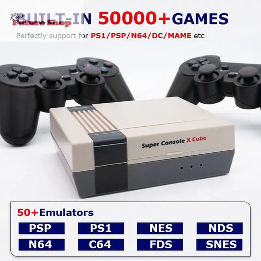 Retro Console Super Console Classic Red And White Machine - Rios Future Shop