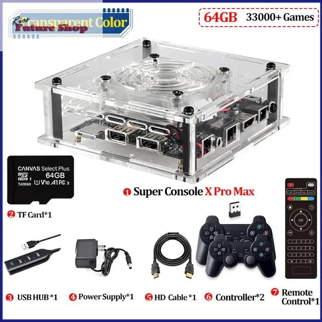 Retro mini video game console with dual systems of PSP/N64 for TV eprolo