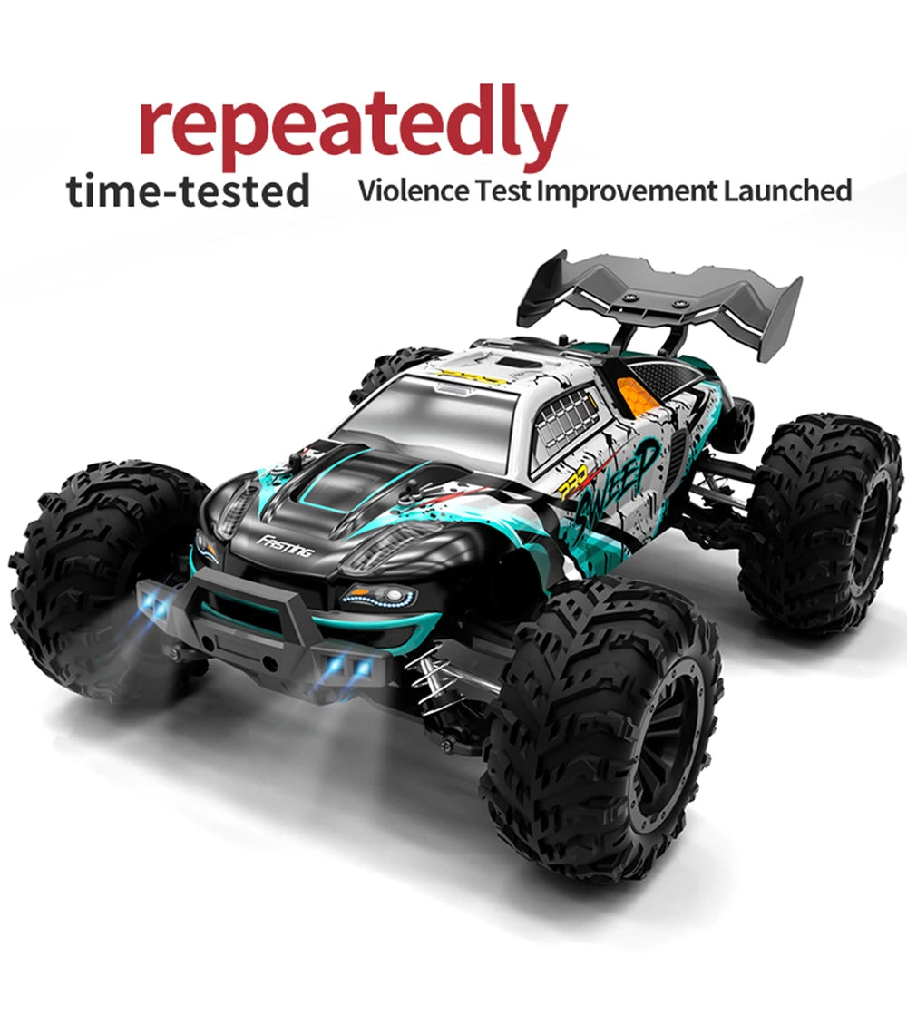 70KM/H 4WD RC Car With Led Brushless Motor Remote Control Cars High Speed Drift Monster Truck Toys for Children's toys Wltoys