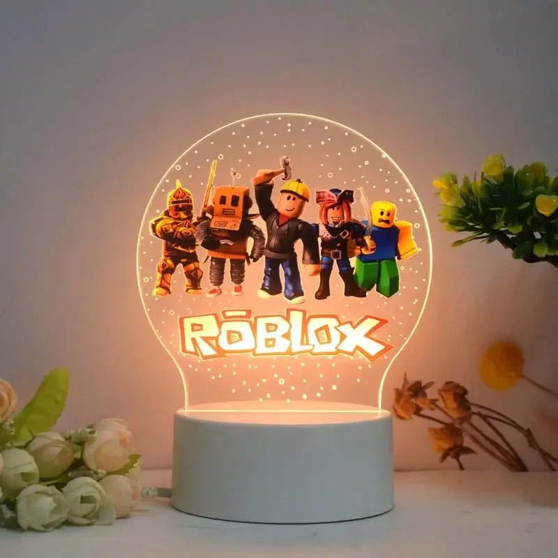 Roblox Game Surrounding Two-dimensional Night Light Creative Light  Children's Toys Gifts Fashion Accessories Virtual Reality