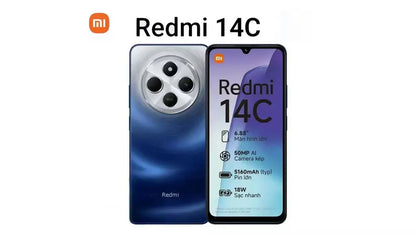 Global Version Xiaomi Redmi 14C Smartphone MediaTek Helio G81-Ultra 50MP AI camera 6.88" 120Hz Display HyperOS 5160mAh cellphone