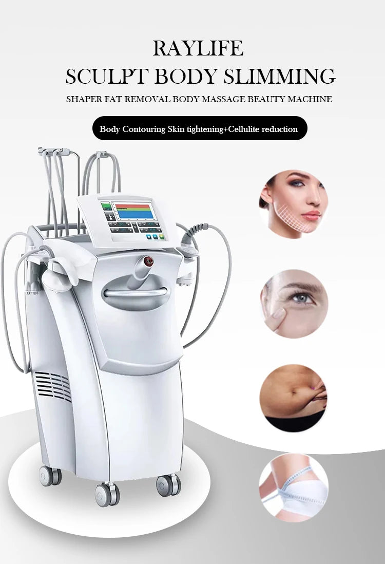 2025 Raylife Equipment Skin Tightening Vacuum Slimming Cellulite Removal Vacuum Legacy Skin Lifting Spa Device