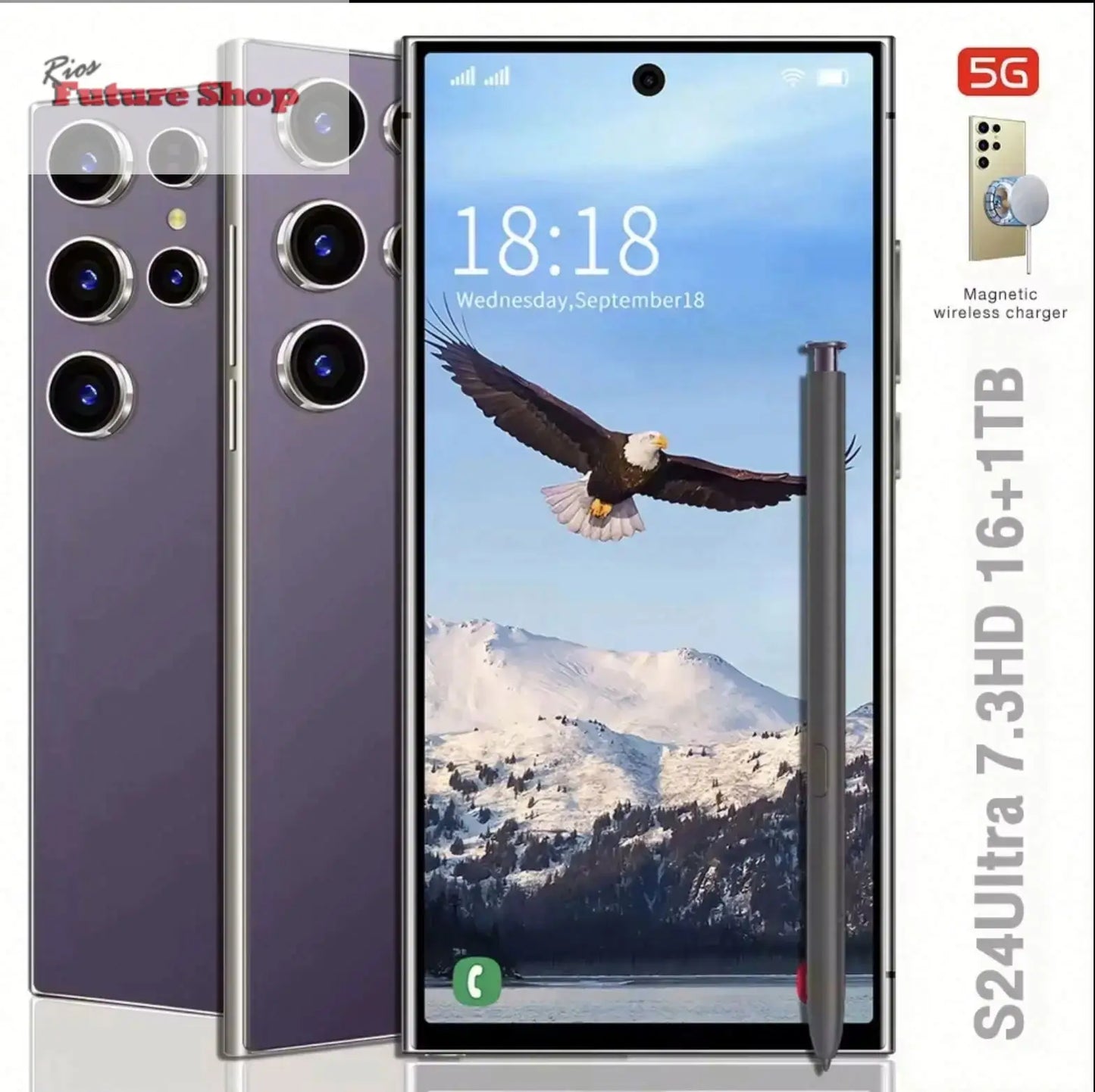 S24 ULTRA Original 16gb+1tb Cam-48MP+100MP - Rios Future Shop
