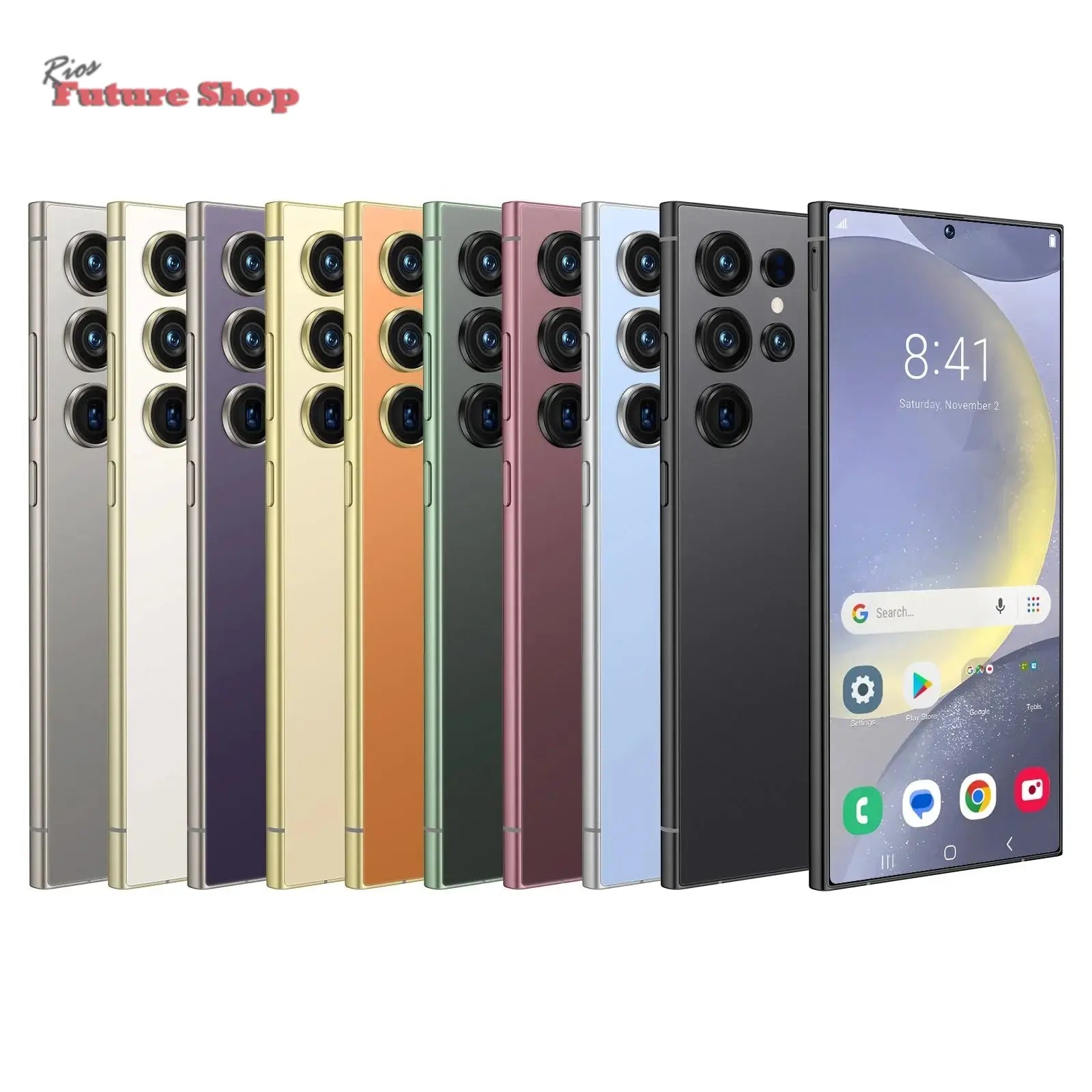 S24 Ultra 5G Smartphone US Stock 6.8 Inch Large Real 4G Screen 65W Quick Charge 8+512GB All-in-One Deca Core 12GB Built-in Pen - Rios Future Shop