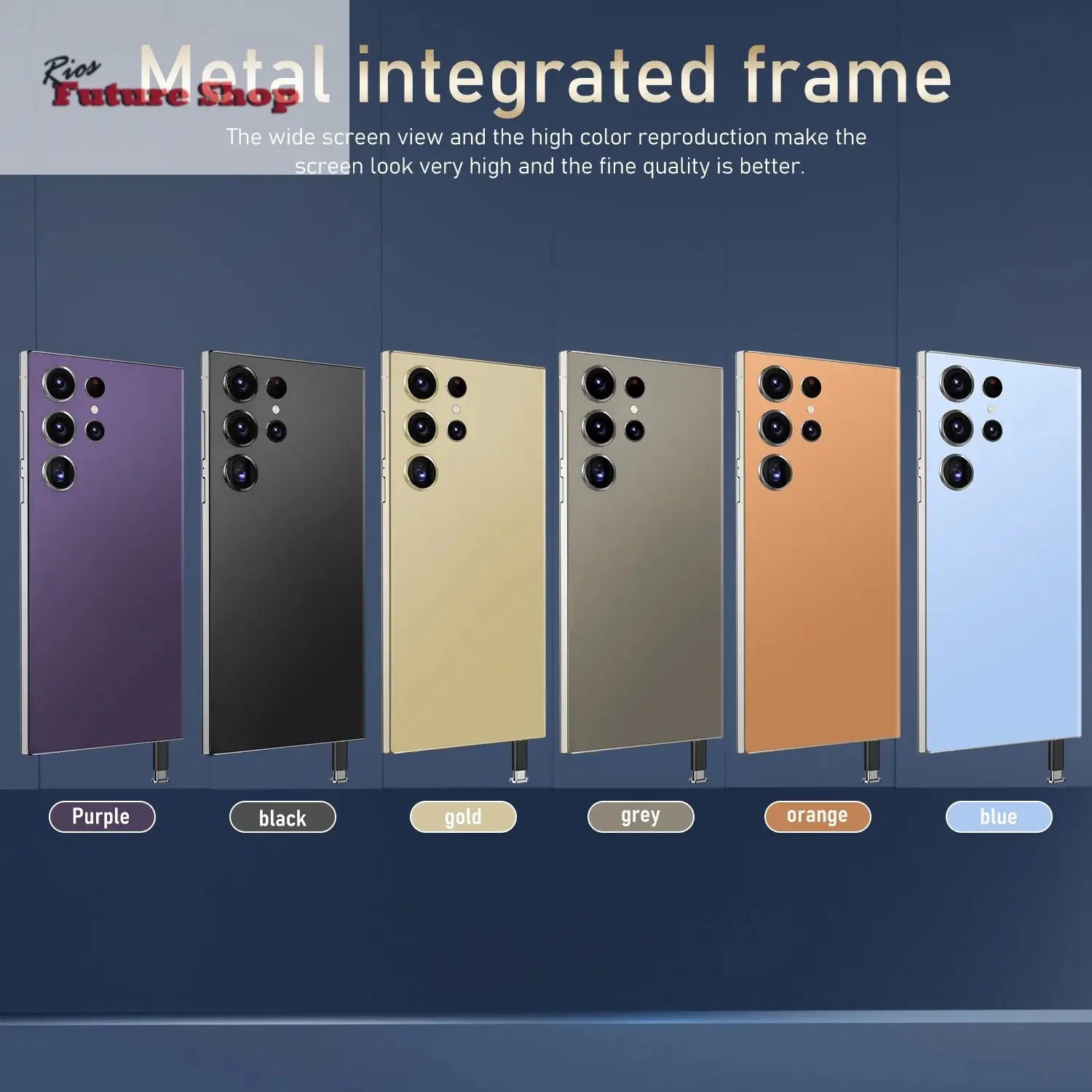 S24 Ultra 5G Smartphone US Stock 6.8 Inch Large Real 4G Screen 65W Quick Charge 8+512GB All-in-One Deca Core 12GB Built-in Pen - Rios Future Shop