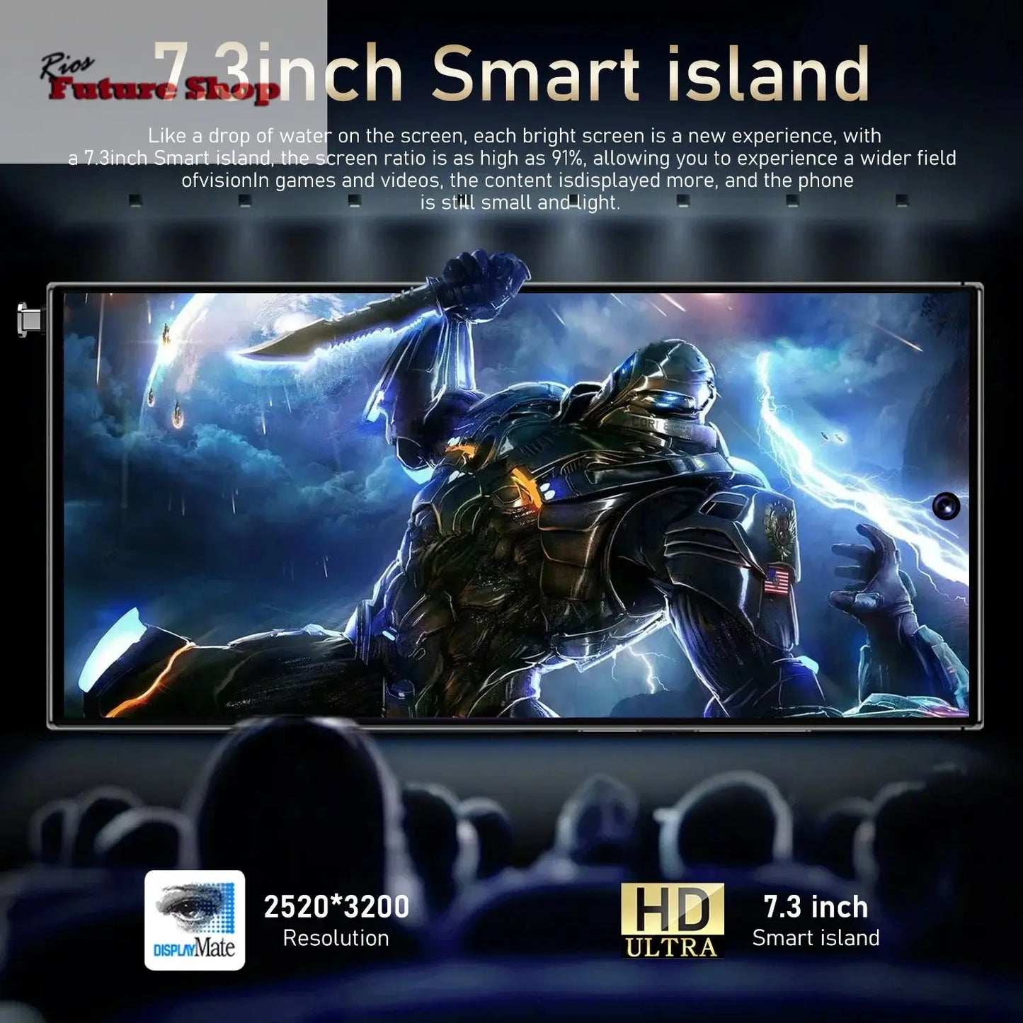 S24 Ultra 5G Smartphone US Stock 6.8 Inch Large Real 4G Screen 65W Quick Charge 8+512GB All-in-One Deca Core 12GB Built-in Pen - Rios Future Shop