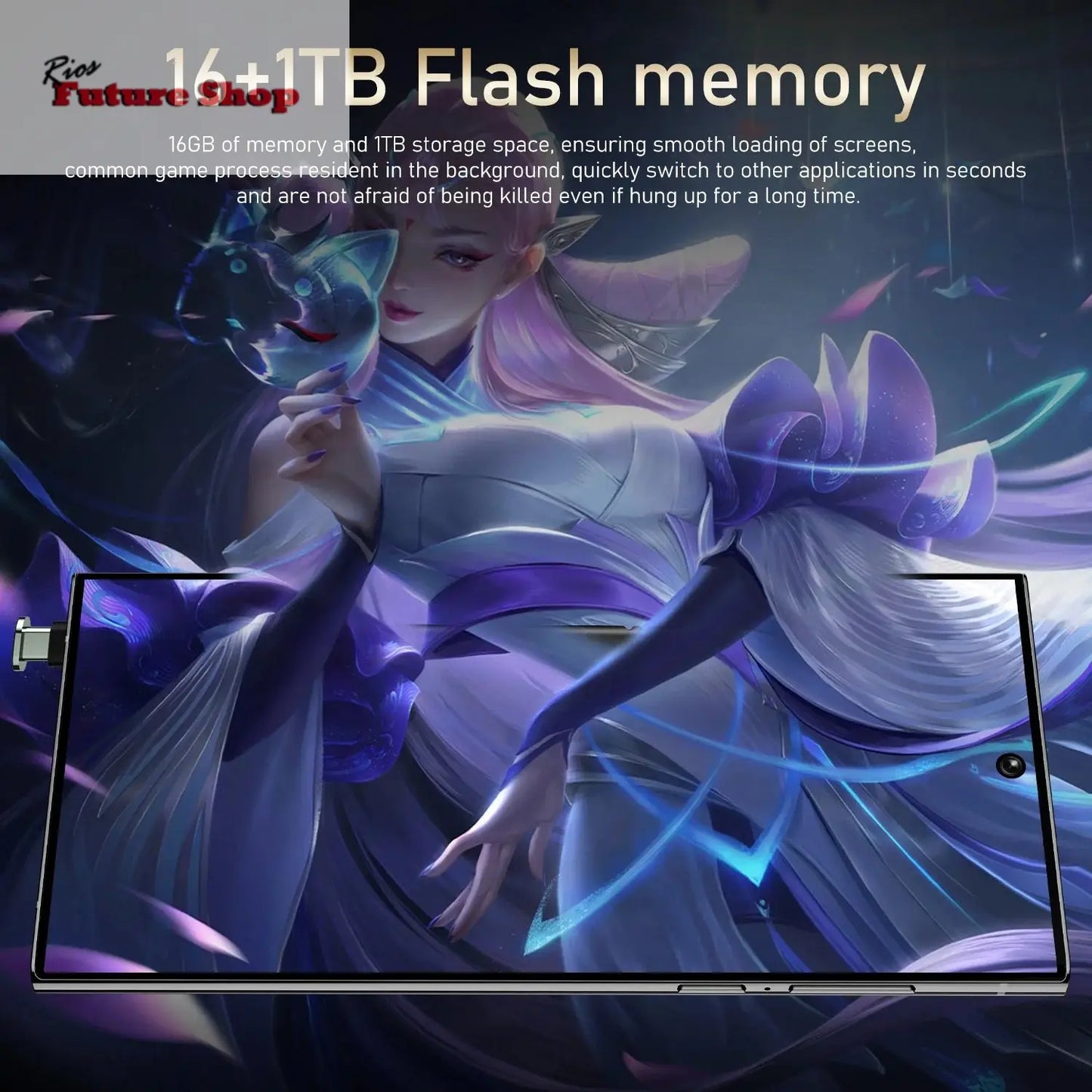 S24 Ultra 5G Smartphone US Stock 6.8 Inch Large Real 4G Screen 65W Quick Charge 8+512GB All-in-One Deca Core 12GB Built-in Pen - Rios Future Shop