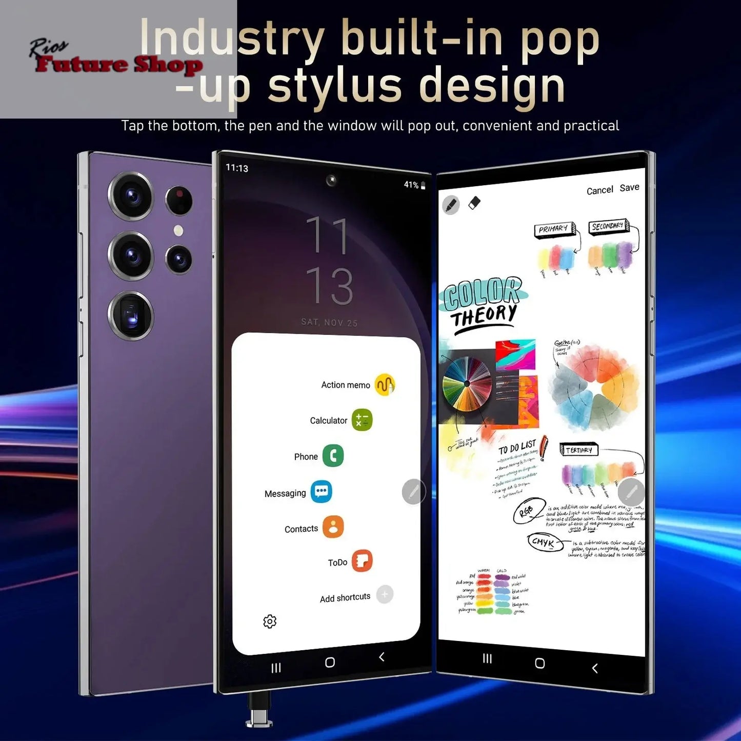 S24 Ultra 5G Smartphone US Stock 6.8 Inch Large Real 4G Screen 65W Quick Charge 8+512GB All-in-One Deca Core 12GB Built-in Pen - Rios Future Shop