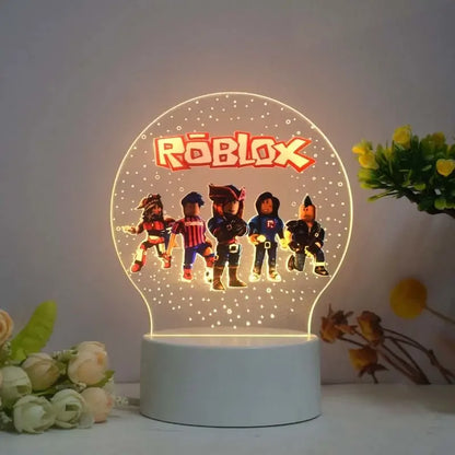 Roblox Game Surrounding Two-dimensional Night Light Creative Light  Children's Toys Gifts Fashion Accessories Virtual Reality