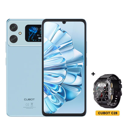 [World Premiere]Cubot A20 4G Smart Phone Android 14 12GB(4GB+8GB Extend)+128GB 90Hz 6.745" HD+Display Face ID 5100mAh Cellphone