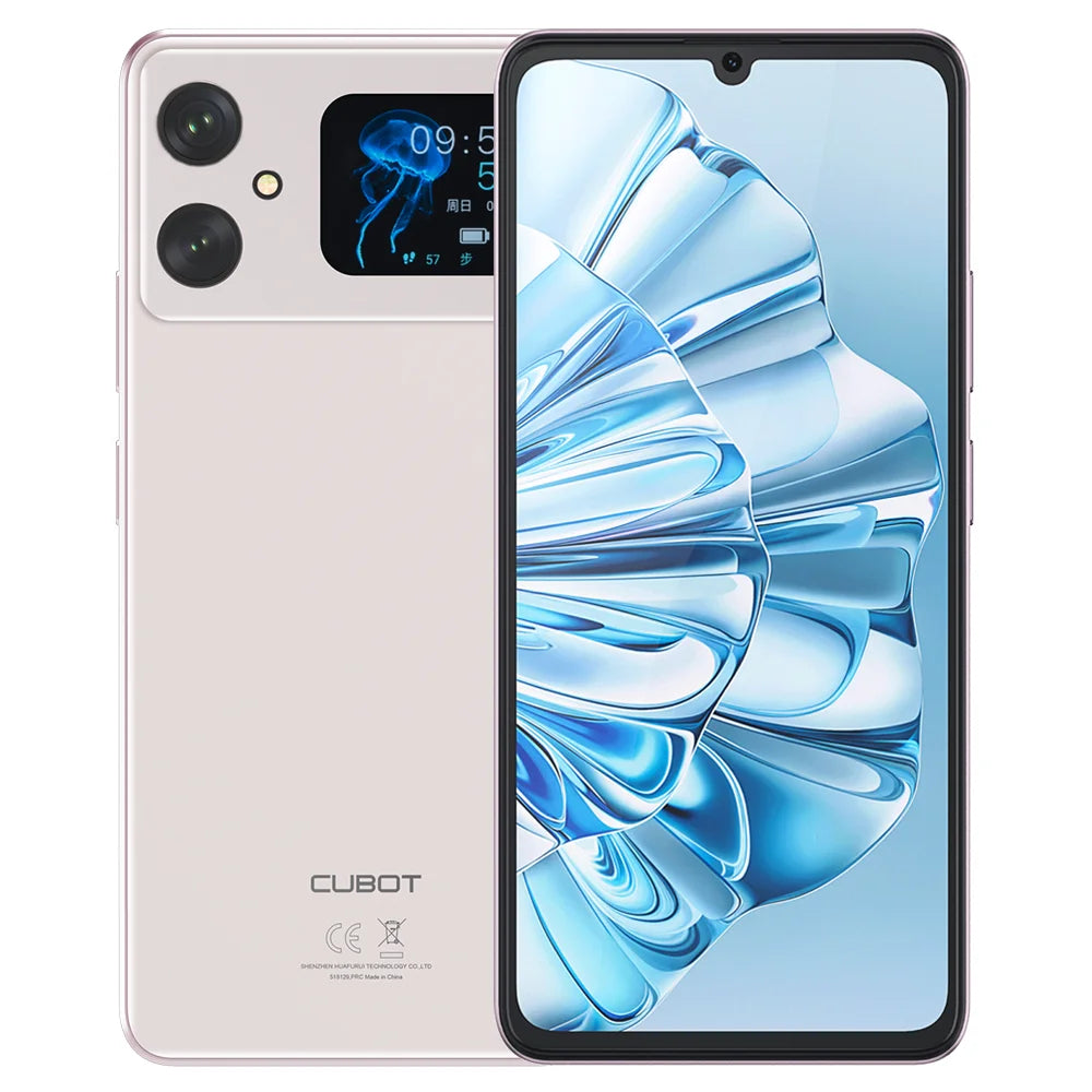 [World Premiere]Cubot A20 4G Smart Phone Android 14 12GB(4GB+8GB Extend)+128GB 90Hz 6.745" HD+Display Face ID 5100mAh Cellphone