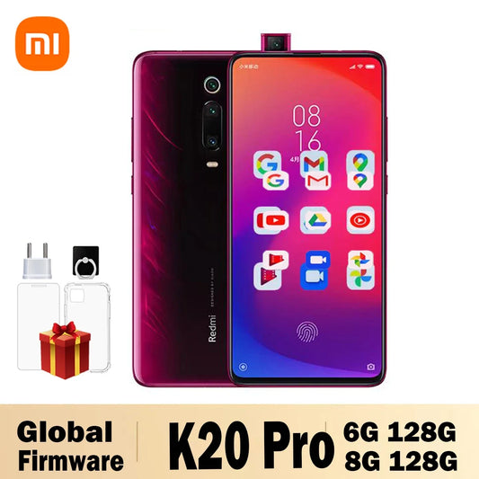 Global firmware Xiaomi Redmi K20 Pro Smartphone 6GB RAM 128GB ROM Snapdragon 855 48 MP+ 20 MP used phone