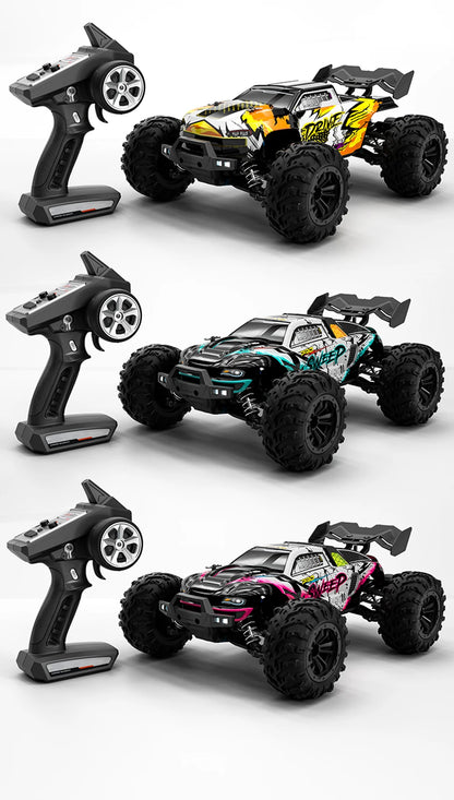 70KM/H 4WD RC Car With Led Brushless Motor Remote Control Cars High Speed Drift Monster Truck Toys for Children's toys Wltoys