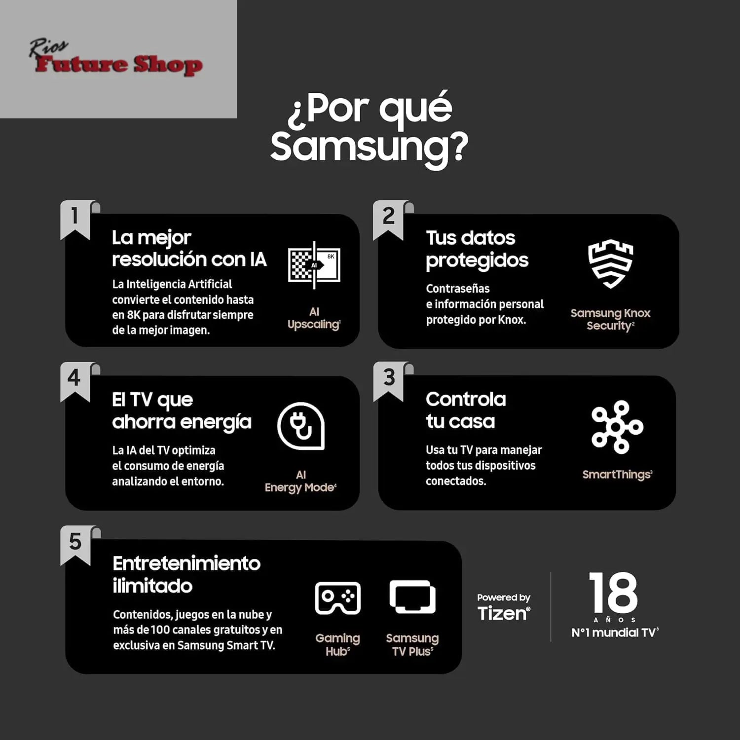 Samsung TV Crystal UHD 4K 2024 75DU8505 Smart TV de 75" com cores incríveis, melhor Smart TV, peana com altura ajustável e Q-Symphony - Rios Future Shop