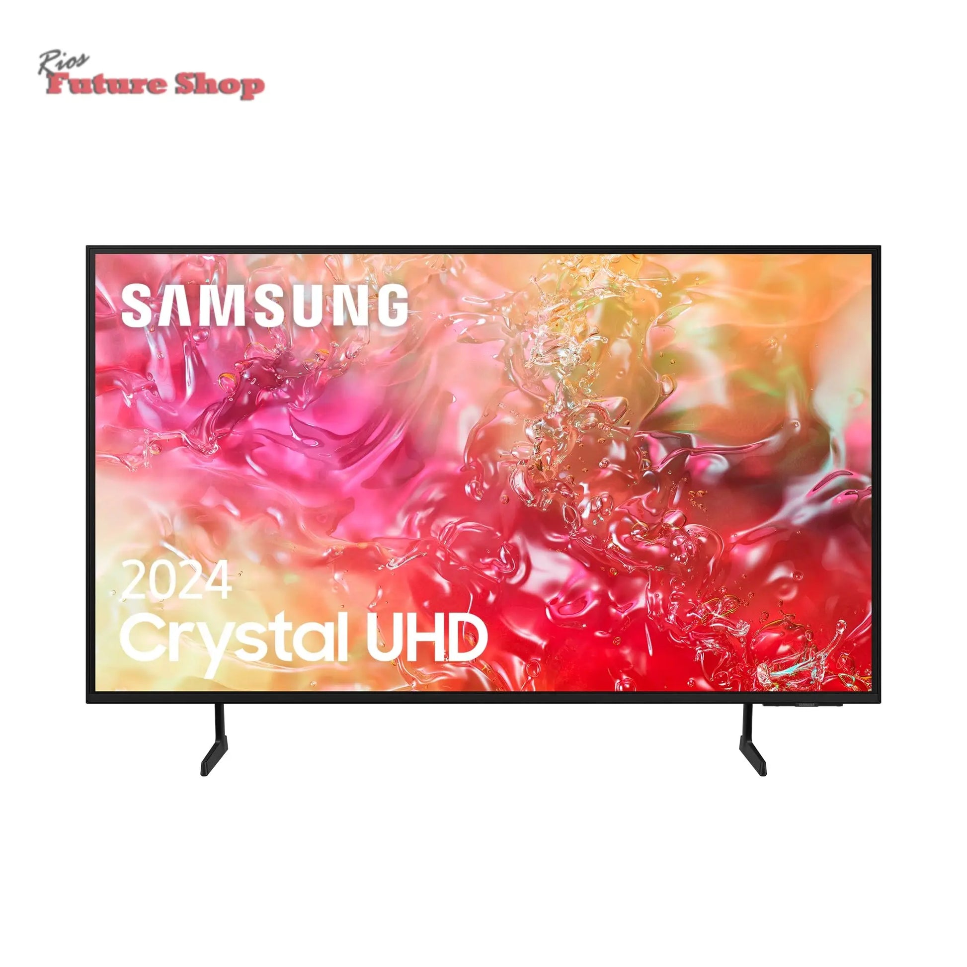 Samsung TV Crystal UHD 4K 2024 75DU8505 Smart TV de 75" com cores incríveis, melhor Smart TV, peana com altura ajustável e Q-Symphony - Rios Future Shop