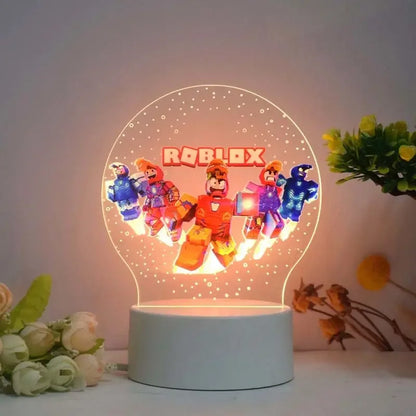 Roblox Game Surrounding Two-dimensional Night Light Creative Light  Children's Toys Gifts Fashion Accessories Virtual Reality