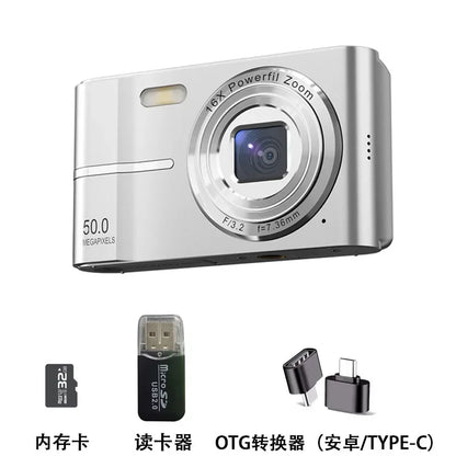 Xiaomi 4K Digital Camera 50MP 16X Student Camera Outdoor Anti-Shake Digital Video Camera Flash Video Recorder Small Video Camera