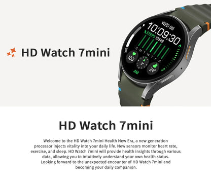 2025 New For Samsung Galaxy Watch 7 mini Smart Watch Men Women HD AMOLED Voice Call NFC GPS Tracker Sports Watches Custom Dial