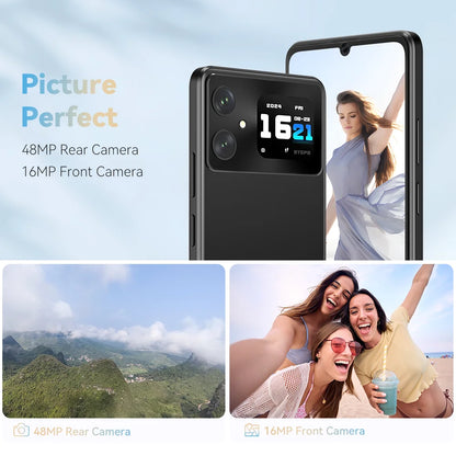 [World Premiere]Cubot A20 4G Smart Phone Android 14 12GB(4GB+8GB Extend)+128GB 90Hz 6.745" HD+Display Face ID 5100mAh Cellphone