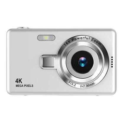 4K HD 1080P Digital Camera 96MP Portable Vlogging Camera 16X Zoom Camcorder Camera 2.4 Inch IPS Screen for Kids Adults Beginners