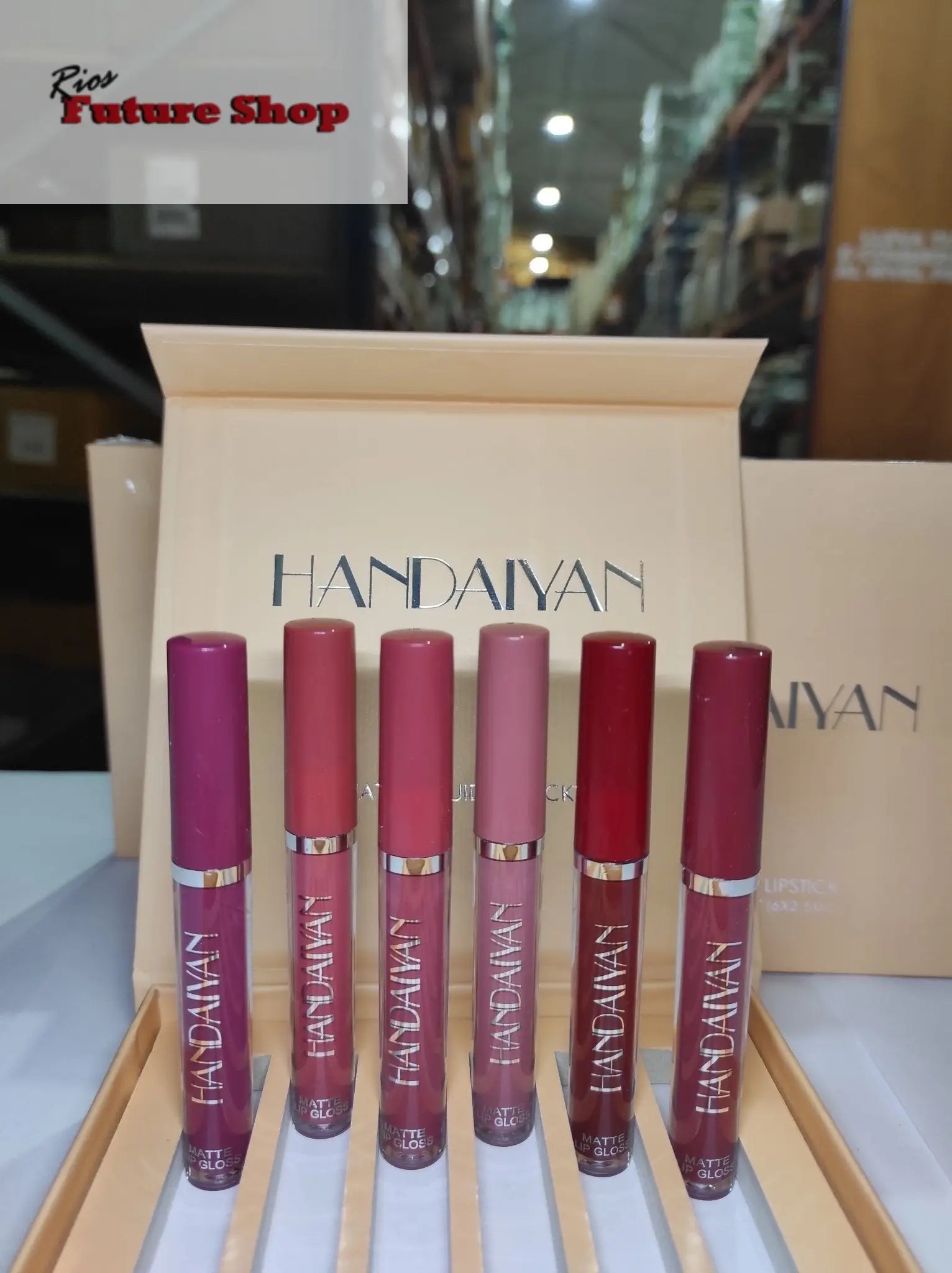 Set de 6 pintalabios color mate Dropi PRO