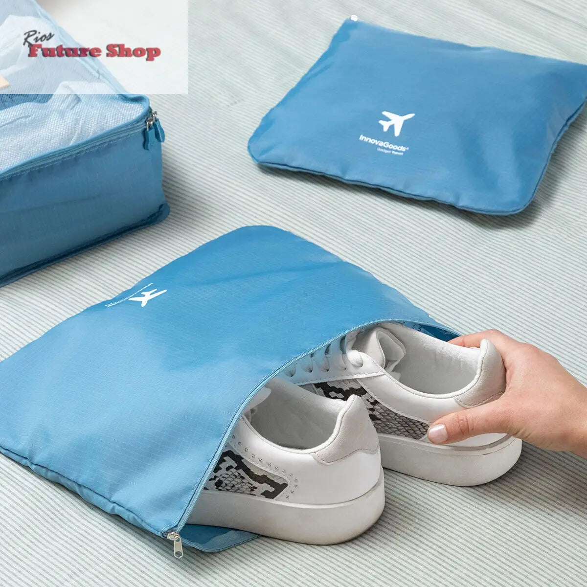Set de Bolsas Organizadoras para Maletas Luggan InnovaGoods 6 Piezas Dropea