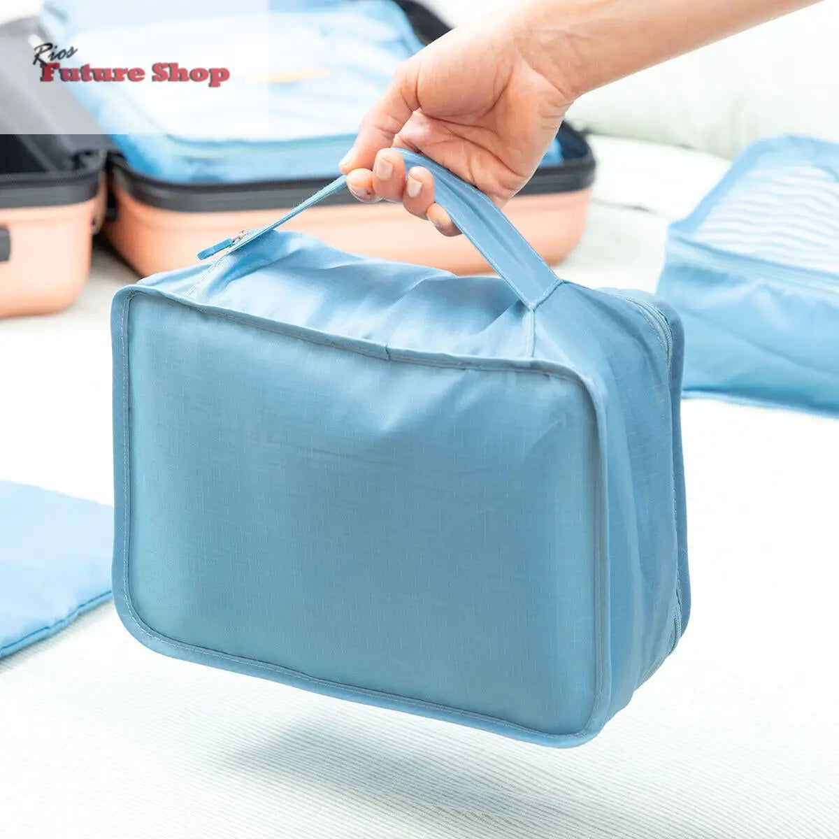 Set de Bolsas Organizadoras para Maletas Luggan InnovaGoods 6 Piezas Dropea
