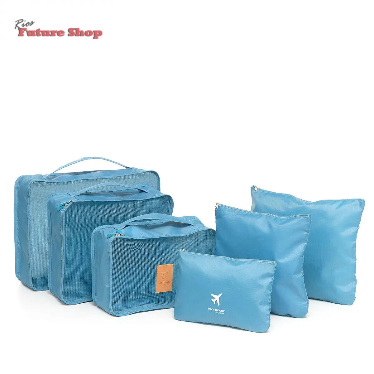 Set de Bolsas Organizadoras para Maletas Luggan InnovaGoods 6 Piezas Dropea
