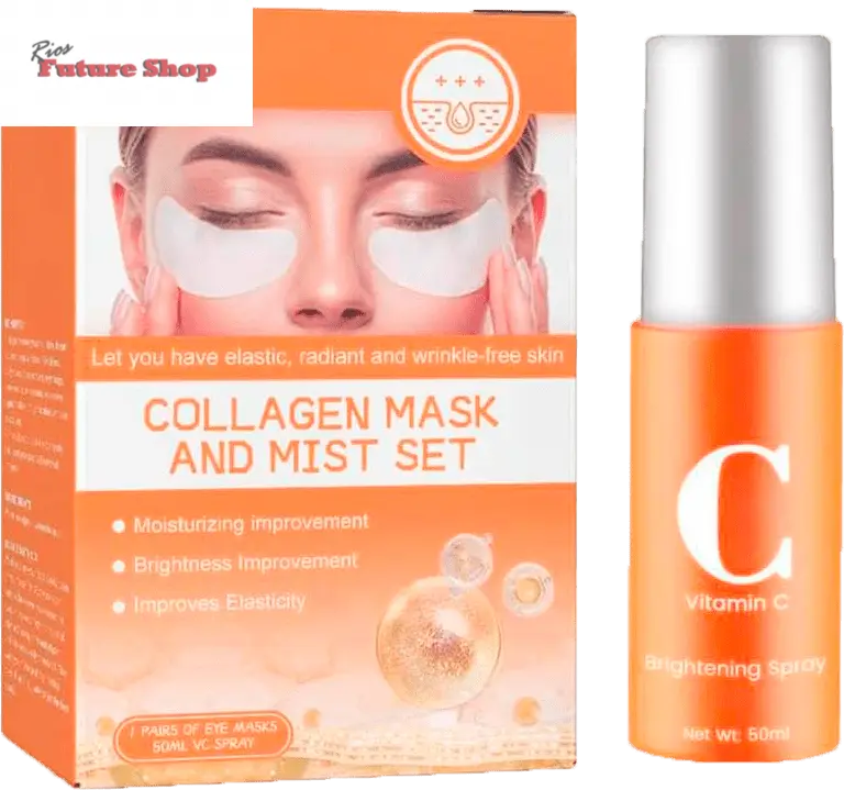 Set de almohadilla y gel hidratante de colágeno Dropi PRO