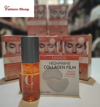 Set de almohadilla y gel hidratante de colágeno Dropi PRO