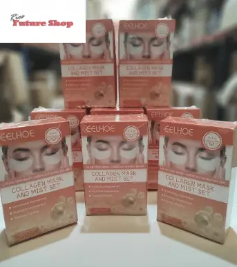 Set de almohadilla y gel hidratante de colágeno Dropi PRO