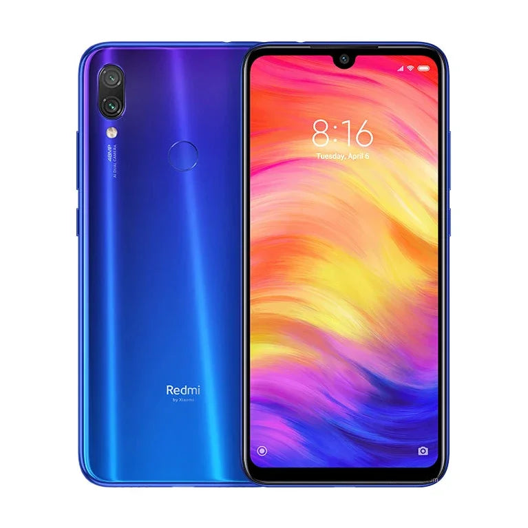 6GB 128GB Xiaomi Redmi Note 7 PRO Original Smartphone Snapdragon 660AIE Android Mobile Phone 48.0MP+5.0MP Rear Camera cellphone