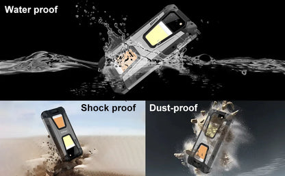 Unihertz 8849 tank 2 waterproof projector smartphone 24GB 512GB Rugged Cellphone 64MP Super night vision 15500mAh phone